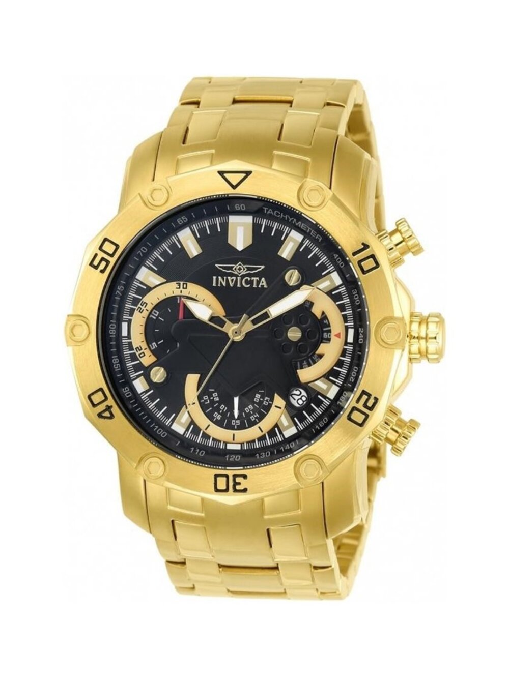 NWT Invicta Pro Diver Chronograph Black Dial Men's Watch